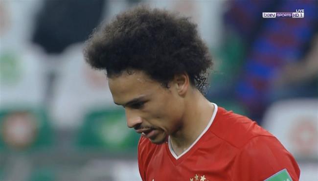 القائم يمنع ساني من تسجيل هدف لبايرن ميونخ امام تيجريس