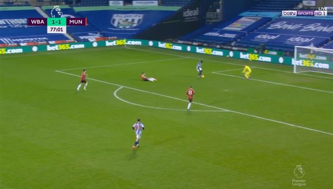 دي خيا ينقذ مانشستر يونايتد من هدف محقق لوست بروميتش