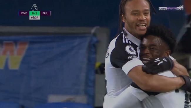 اهداف مباراة فولهام وايفرتون 2 0 الدوري الانجليزي