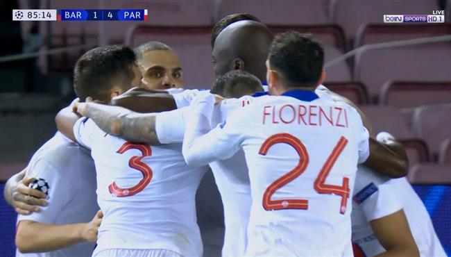 اهداف مباراة باريس سان جيرمان وبرشلونة (4-1) دوري ابطال اوروبا