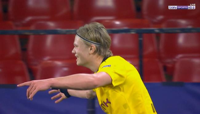 هدف هالاند الثاني فى مرمي اشبيلية بدوري ابطال اوروبا