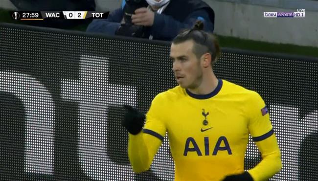 هدف جاريث بيل الرائع في مرمي فولفسبرجر بالدوري الاوروبي