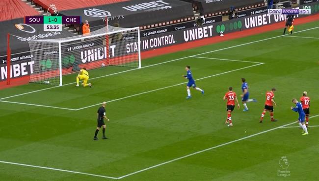 اهداف مباراة تشيلسي وساوثهامبتون 1 1 الدوري الانجليزي