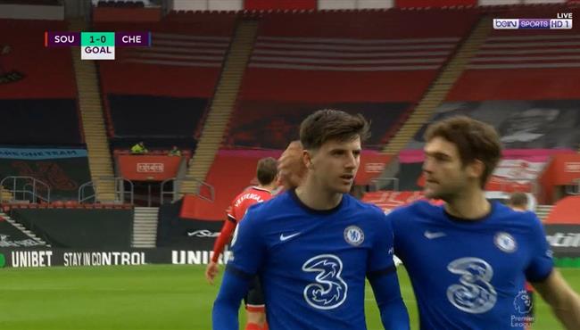 هدف مونت فى مرمي ساوثهامبتون بالدوري الانجليزي