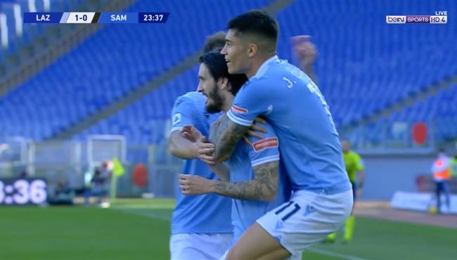 اهداف مباراة لاتسيو وسامبدوريا فى الدوري الايطالي مباشر