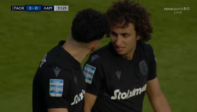 هدف عمرو وردة فى مرمي لاميا بالدوري اليوناني