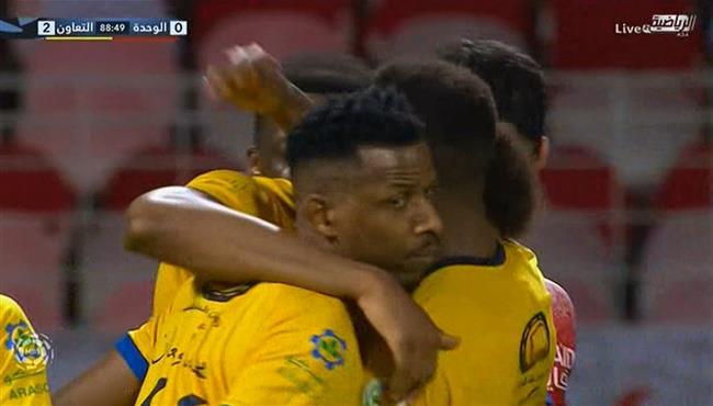 اهداف مباراة التعاون والوحدة 2 0 الدوري السعودي