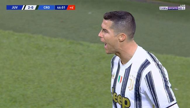 هدف كريستيانو رونالدو الثاني فى مرمي كروتوني بالدوري الايطالي