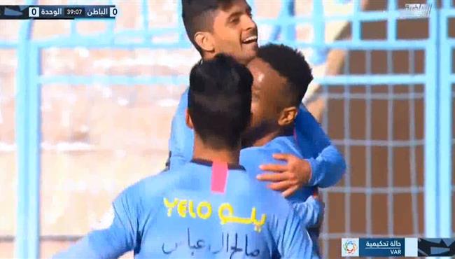 اهداف مباراة الباطن والوحدة 3 0 الدوري السعودي