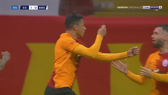 هدف مصطفي محمد الاول في مرمي ارضروم بالدوري التركي