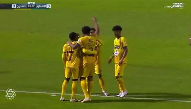 اهداف مباراة التعاون والاتفاق 3 0 الدوري السعودي