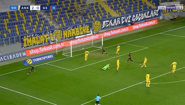 اهداف مباراة جالطة سراي وانقرة جوجو 1 2 الدوري التركي