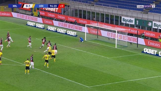 اهداف مباراة ميلان واودينيزي 1 1 الدوري الايطالي