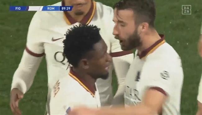 اهداف مباراة روما وفيورنتينا 2 1 الدوري الايطالى