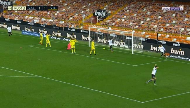 اهداف مباراة فالنسيا وفياريال 2 1 الدوري الاسباني