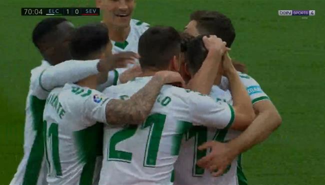 اهداف مباراة اشبيلية والتشي 1 2 الدوري الاسباني