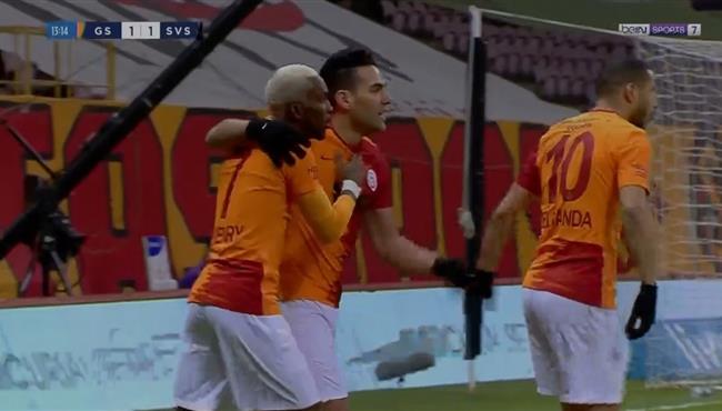 اهداف مبارة جالطة سراي وسيفاس سبور 2 2 الدوري التركي