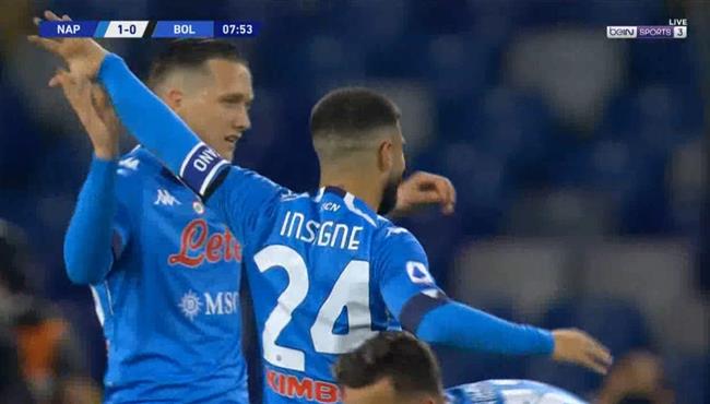 اهداف مباراة نابولي وبولونيا 3 1 الدوري الايطالي