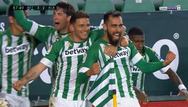 اهداف مباراة ريال بيتيس وديبورتيفور الافيس 3 2 الدوري الاسباني