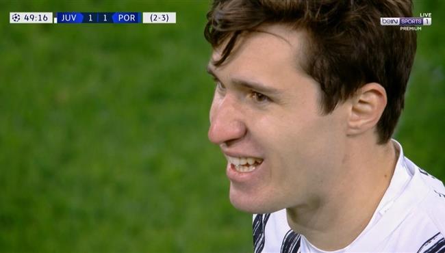 هدف كييزا الاول فى مرمي بورتو بدوري ابطال اوروبا