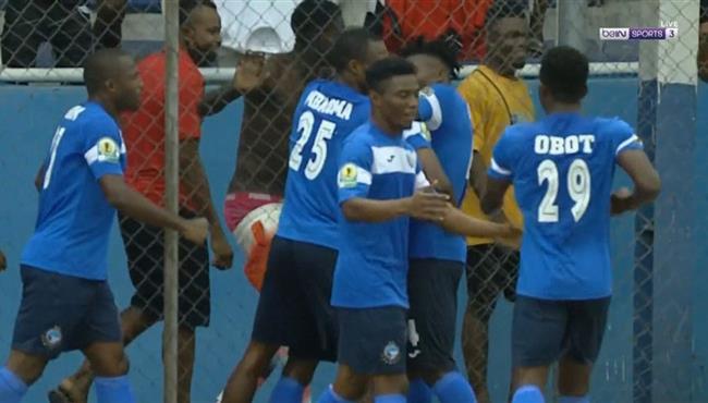 هدف رائع لـ انيمبا في مرمي اهلي بنغازي بكأس الكونفدرالية