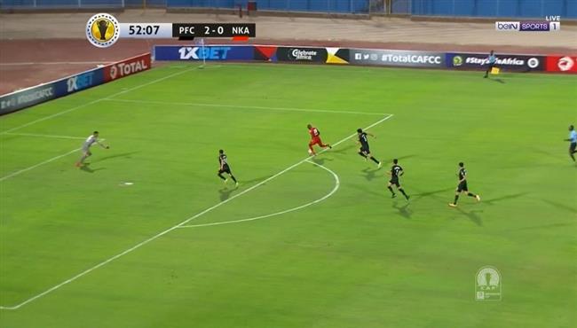 القائم يحرم نكانا من هدف محقق امام بيراميدز