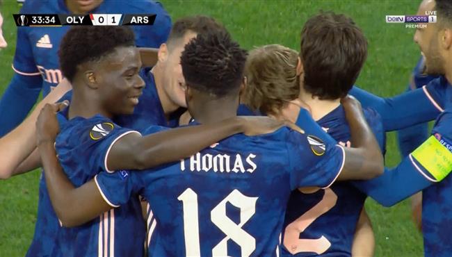 اهداف مباراة ارسنال واولمبياكوس 3 1 الدوري الاوروبي