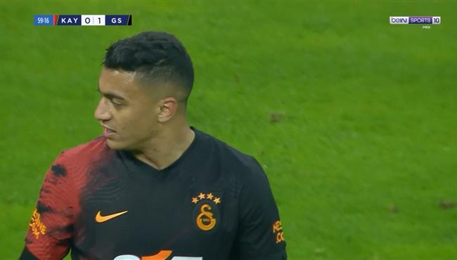مصطفي محمد يهدر فرصة هدف امام قيصري سبور بالدوري التركي