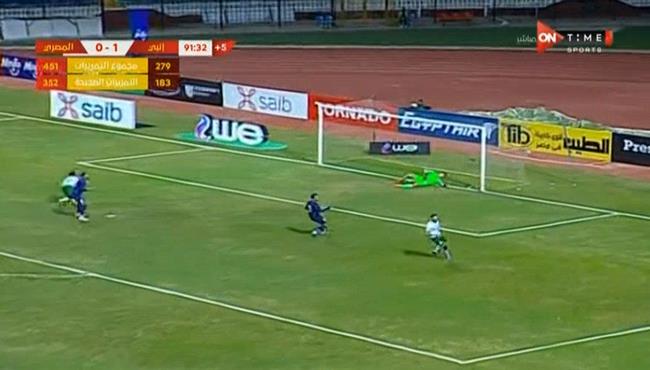 اهداف مباراة المصري وانبي (1-1) الدوري المصري