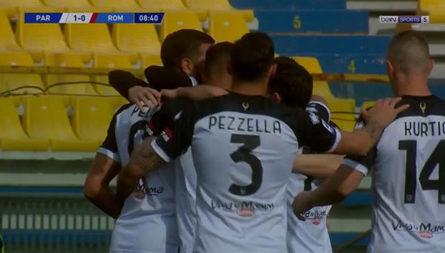 اهداف مباراة روما وبارما 0 2 الدوري الايطالي