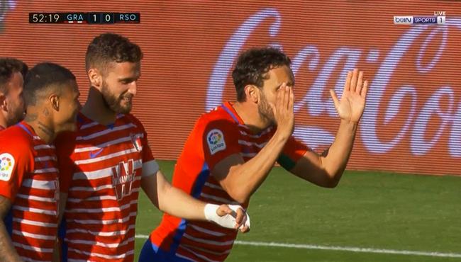 هدف فوز غرناطة علي ريال سوسيداد 1 0 الدوري الاسباني