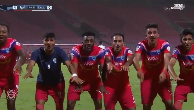 اهداف مباراة ابها والوحدة 4 1 الدوري السعودي