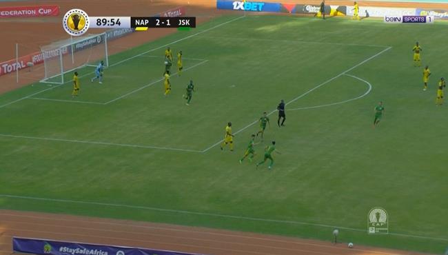 اهداف مباراة شبيبة القبائل ونابسا ستارز 2 2 كاس الكونفدرالية