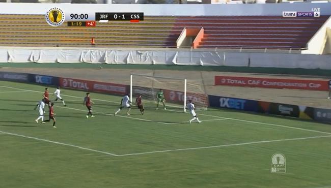 اهداف مباراة الصفاقسي وجاراف 1 1 كاس الكونفدرالية