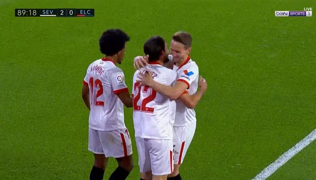 اهداف مباراة اشبيلية والتشي 2 0 الدوري الاسباني