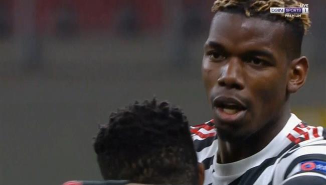 هدف بوجبا في مرمي ميلان بالدوري الاوروبي