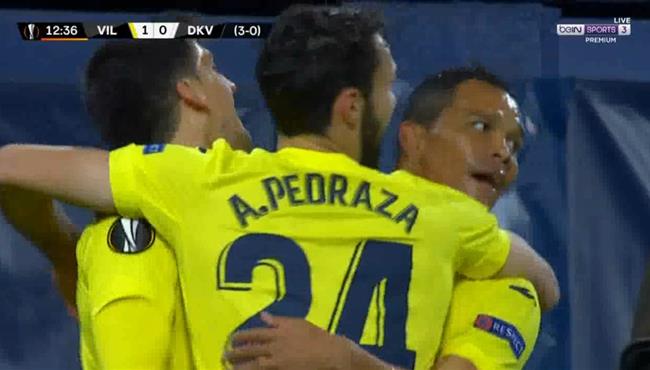 اهداف مباراة فياريال ودينامو كييف 2 0 الدوري الاوروبي