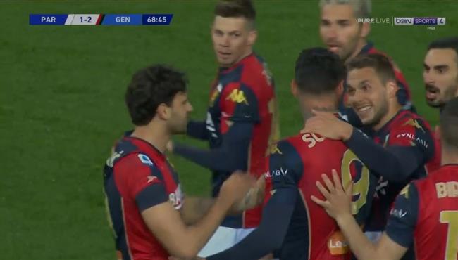 اهداف مباراة جنوى وبارما 2 1 الدوري الايطالي