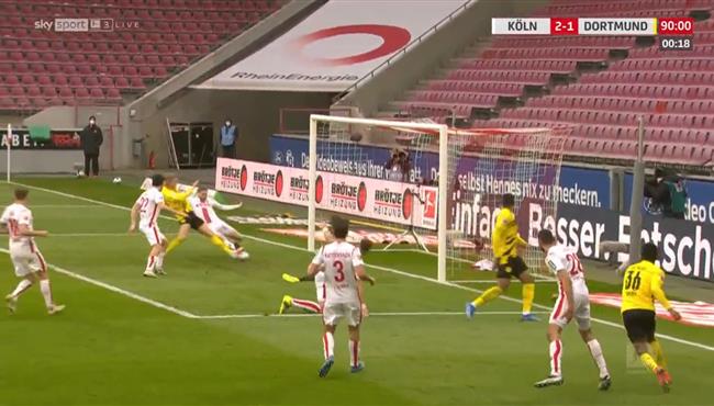اهداف مباراة بوروسيا دورتموند وكولن 2 2 الدوري الالماني