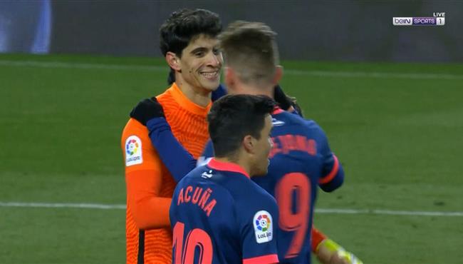 هدف ياسين بونو القاتل فى مرمي بلد الوليد بالدوري الاسباني