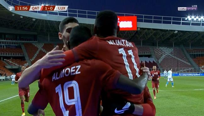 هدف فوز قطر علي لوكسمبورج 1 0 تصفيات كاس العالم