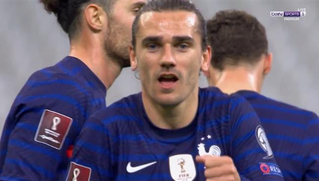 هدف جريزمان الرائع في مرمي اوكرانيا