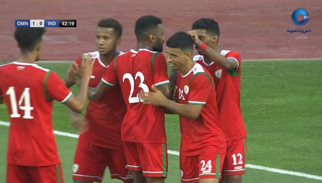 اهداف مباراة عمان والهند 1 1 مباراة ودية
