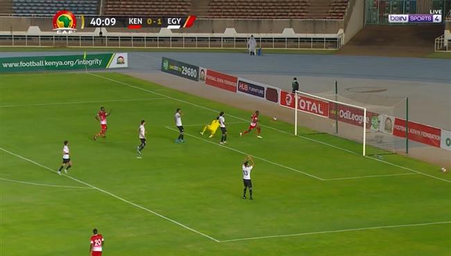 هدف كينيا الملغي امام مصر بتصفيات كاس امم افريقيا