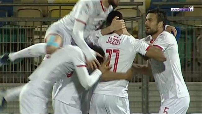 هدف سيف الدين الجزيري الاول في مرمي ليبيا بتصفيات امم افريقيا