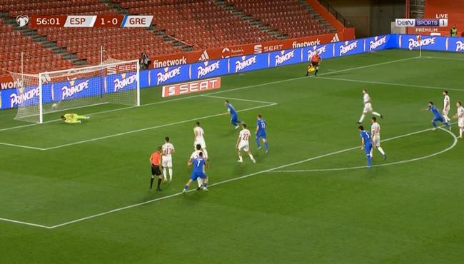 اهداف مباراة اسبانيا واليونان 1 1 تصفيات كأس العالم