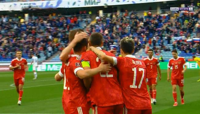 اهداف مباراة روسيا وسلوفينيا 2 1 تصفيات كاس العالم