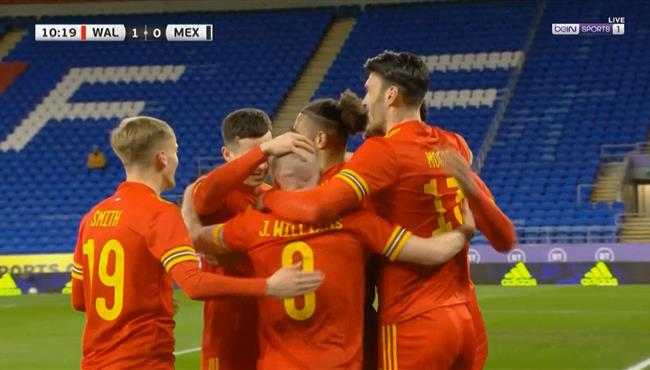 هدف فوز ويلز علي المكسيك 1 0 مباراة ودية