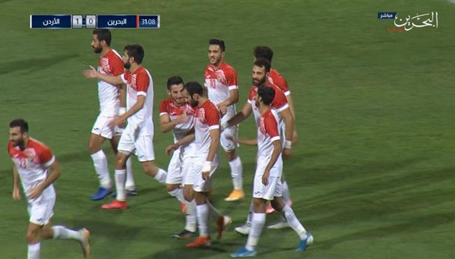 اهداف مباراة الاردن والبحرين 2 1 الودية