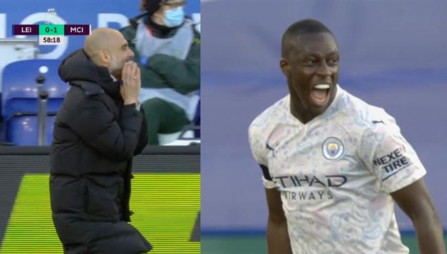 هدف ميندي الرائع في مرمي ليستر سيتي ورد فعل جوارديولا